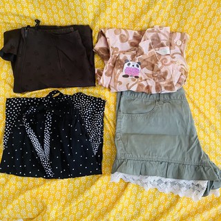Chân váy chấm bi lạ mắt sz M-L