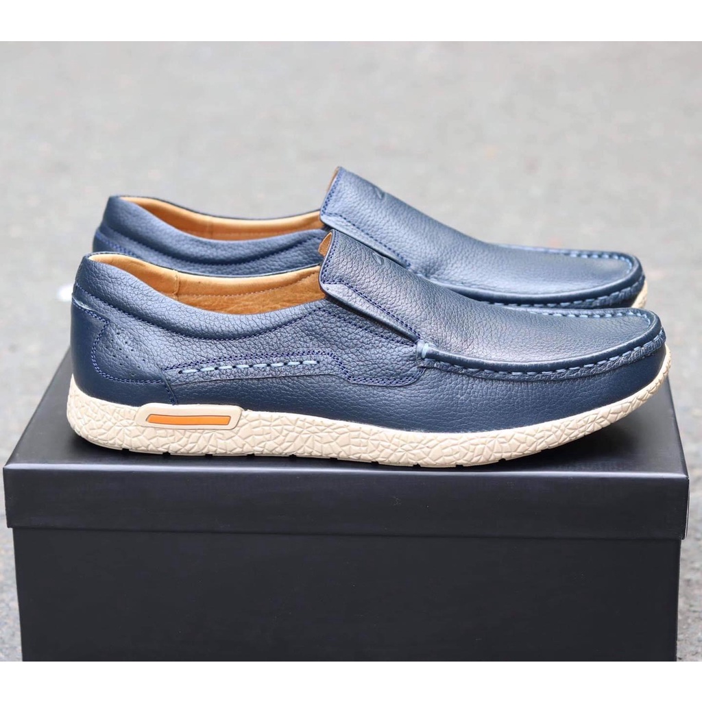 Giày lười CLARKS da bò mềm, nhập khẩu Thái Lan GCL06