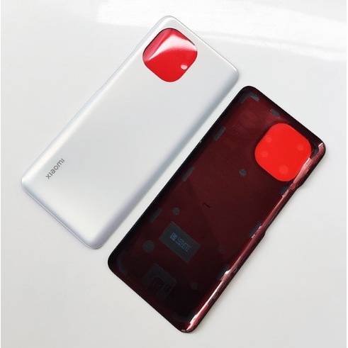 Nắp lưng Xiaomi Mi 11 Lite  - Chất liệu kính - Tặng kèm keo