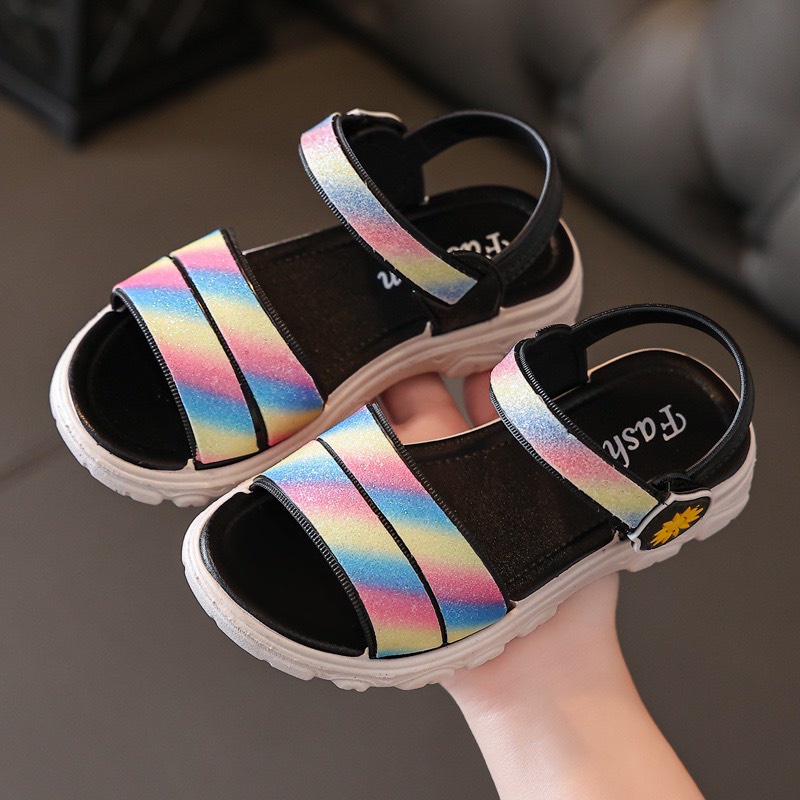 Sandal bé gái  đi học đi chơi phong cách hàn quốc ML V11