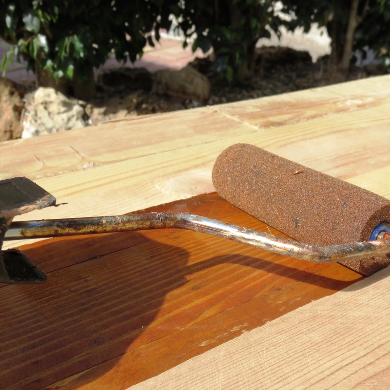 Sơn màu gỗ,sơn gỗ màu cánh gián, ốc cho, cherry, honey  lành tính, mau khô Lotacom Nhà Xinh