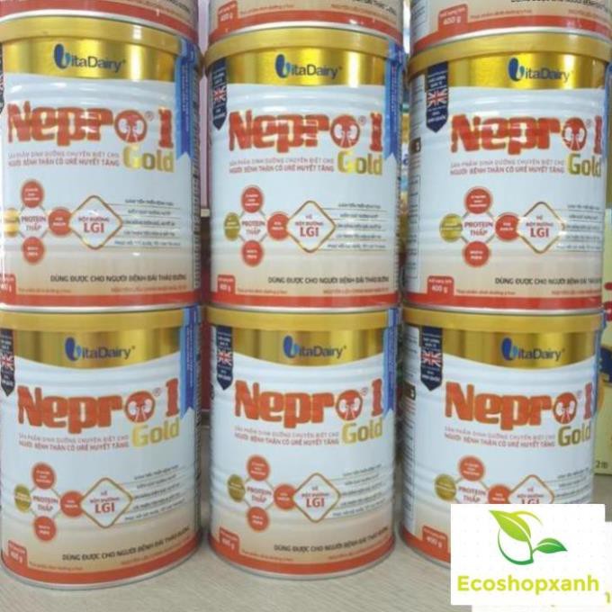 Combo 3 lon Sữa Nepro gold 1 400g/Date mới nhất thị trường T5.2023