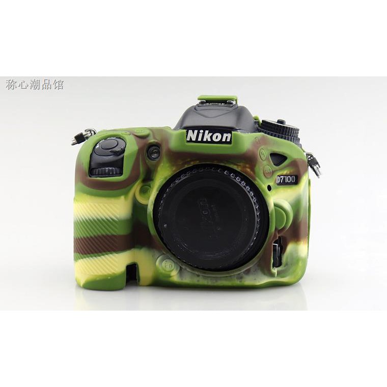 ♧Vỏ silicon bọc máy ảnh Nikon D7500 D3400 D7200 D7100 D5500 D750 D5600 D850 D53