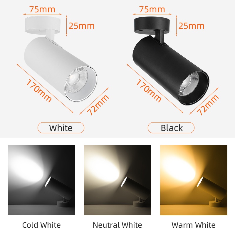 Đèn LED âm trần CHUANGYANG 40W có thể gập lại sử dụng cho phòng khách/phòng ngủ/nhà bếp