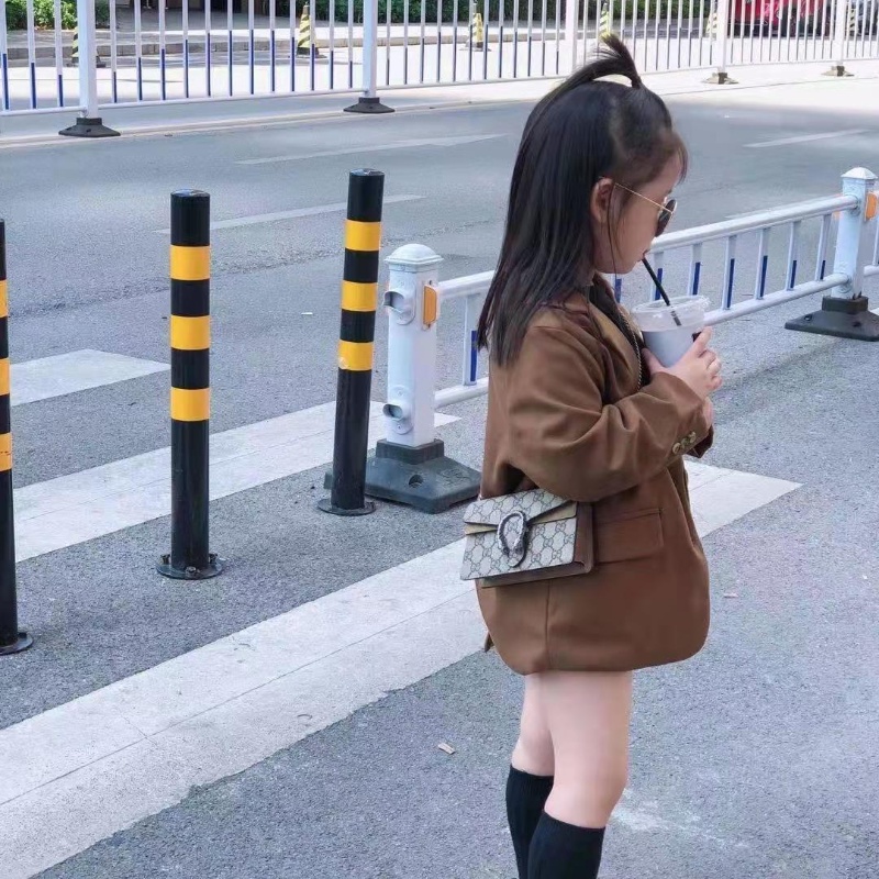 Áo Khoác Vest Phong Cách Phương Tây Thời Trang Xuân Thu Mới 2022 Dành Cho Bé Gái