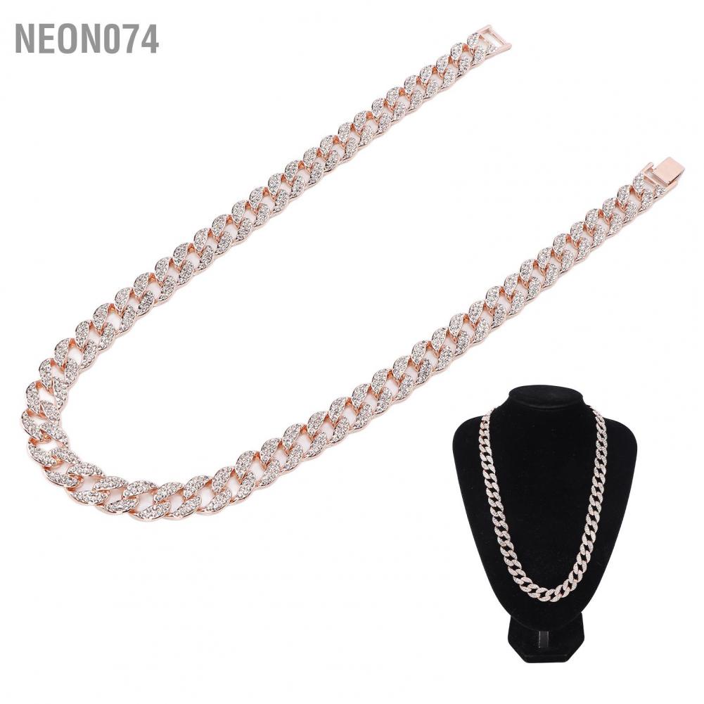 Vòng cổ nam nữ dây chuyền thời trang vòng lắc tay unisex  đính đá  Nhân Tạo 24in