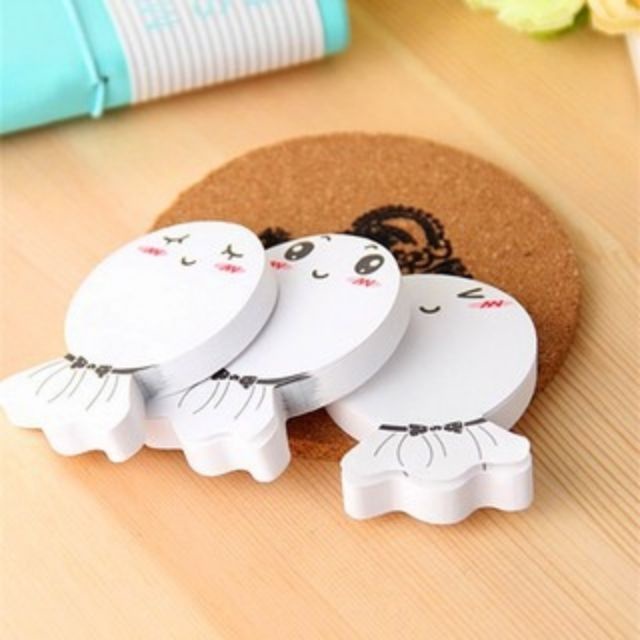 Giấy note cầu mưa cute (60 tờ)