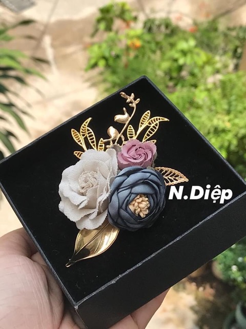 Hoa cài áo cao cấp