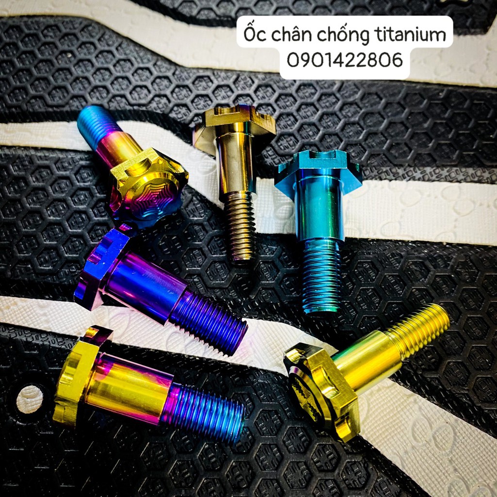 Ốc chân chống titanium gr5