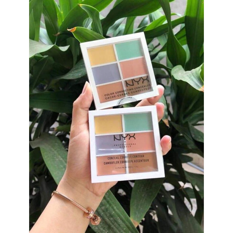 BẢNG CHE KHUYẾT ĐIỂM - TRIỆT SẮC NYX 6 ô | BigBuy360 - bigbuy360.vn