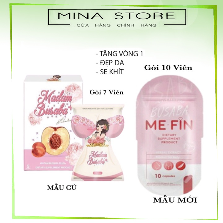 Nở ngực - đẹp da - MADAM BUSABA THÁI LAN mẫu mới gói 10v | BigBuy360 - bigbuy360.vn