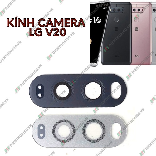 Mặt kính camera lg v20 có sẵn keo dán