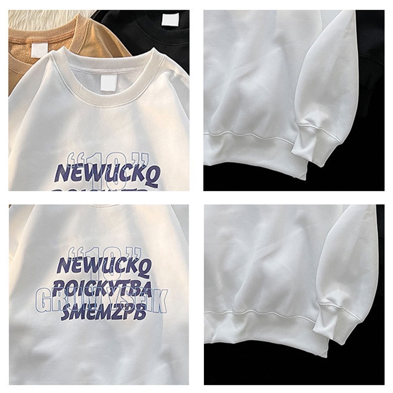 Áo sweater AOKANG tay dài cổ tròn thời trang xuân thu cho nam