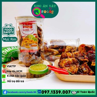 Mực ngào quy nhơn mực rim me siêu ngon 250gr siêu ngon mực rim me khô mực nguyên con