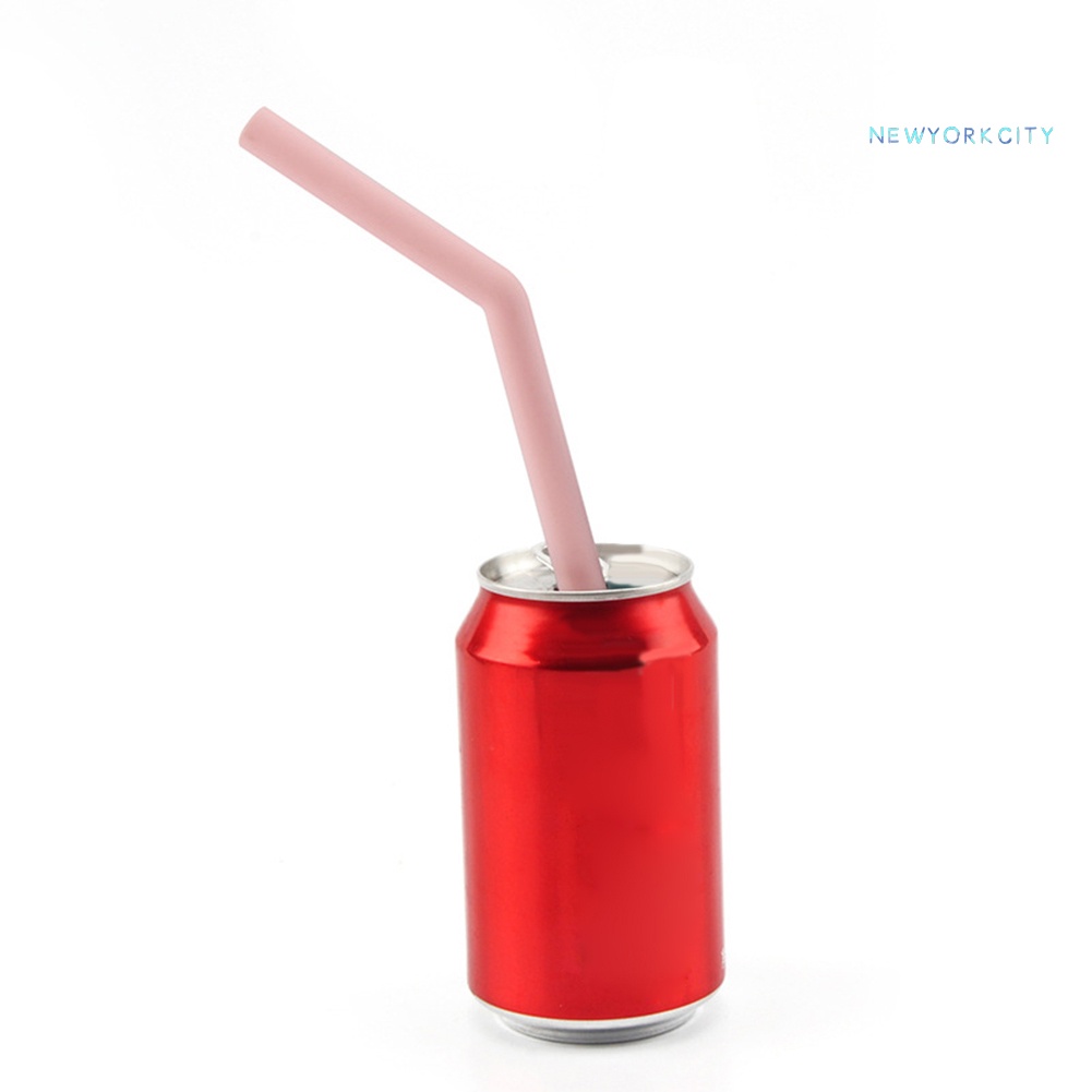 Ống Hút Silicone Cong Tái Sử Dụng Được