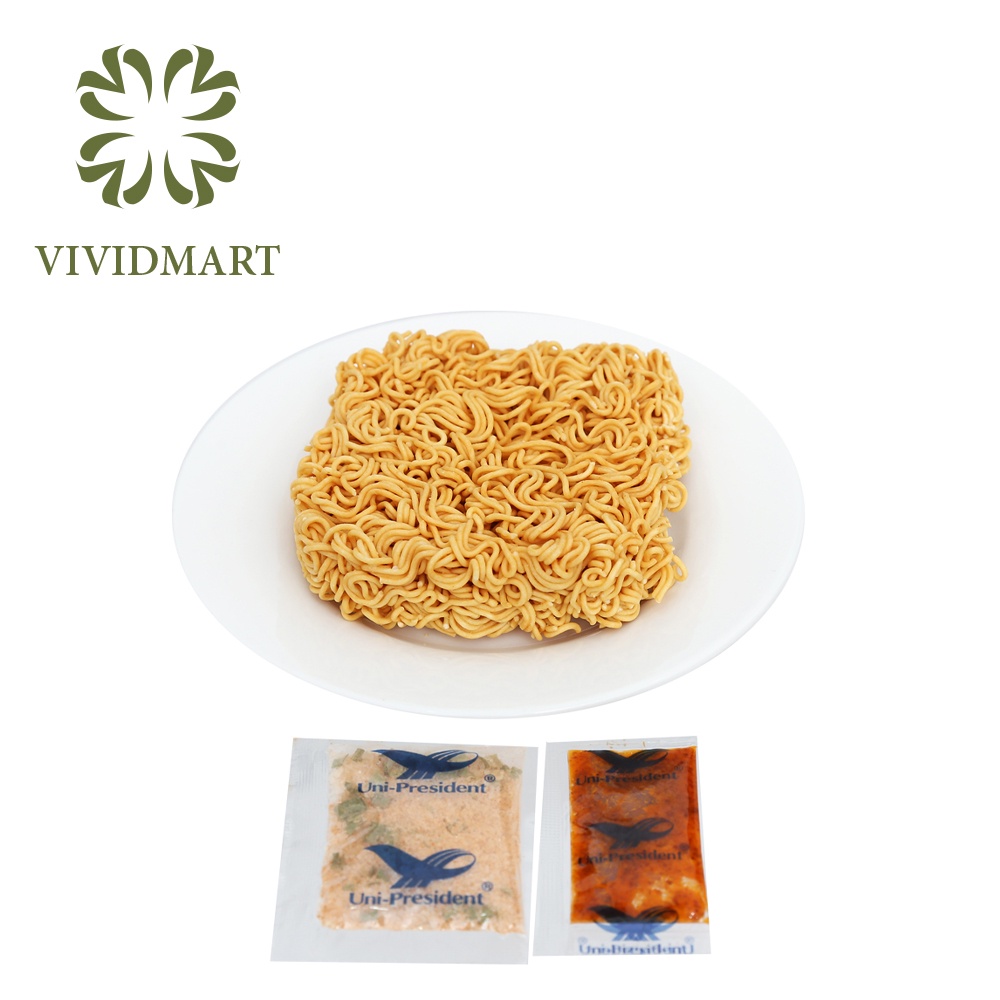 MÌ UNIF 3 VỊ: BÒ RAU THƠM, TÔM CHUA CAY, CHAY ĐÔNG CÔ - GÓI 72G - UNI President