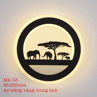 Đèn tường led nghệ thuật
