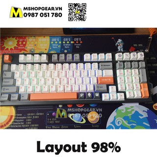 Keycap Sao hỏa – Mars thick pbt cherry profile dye-sub