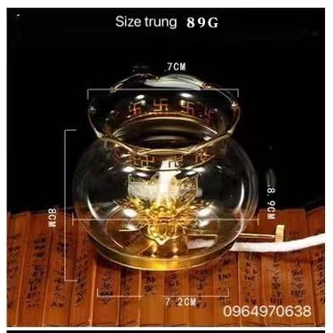 BÓNG ĐÈN DẦU ( SIZE TRUNG ) .