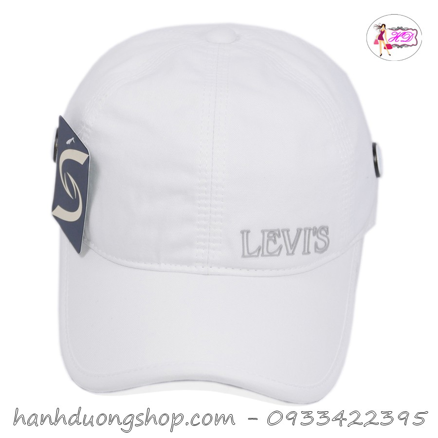 [ Hình thật ] Mũ lưỡi trai nón kết nam L.E.V.I.S sò to cao cấp chất liệu vải thoáng mát mẫu mã thời trang phù hợp cả nam