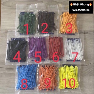 DÂY RÚT 10 MÀU - (Dây đánh dấu Gà Con, Gà Lớn, Bổn Bang)
