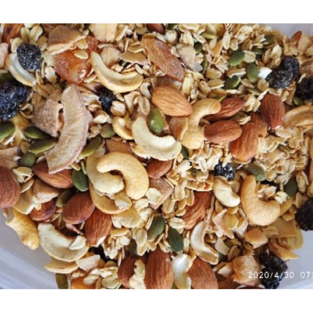 SẴN 500GRAM GRANOLA HẠT MIX GIẢM CÂN | BigBuy360 - bigbuy360.vn