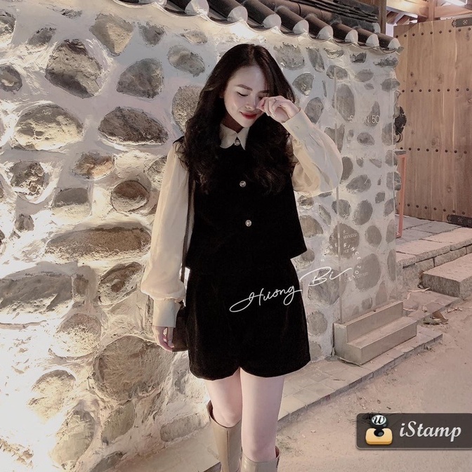 Set áo váy 3 món siêu xinh