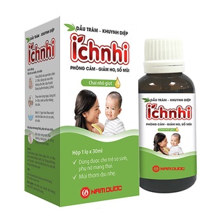Dầu tràm khuynh diệp Ích Nhi cho mẹ và bé 30ml