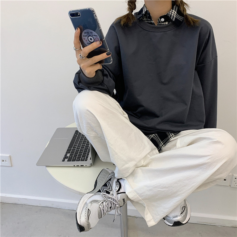 Women Korean Long Sleeve Solid Sweater | BigBuy360 - bigbuy360.vn