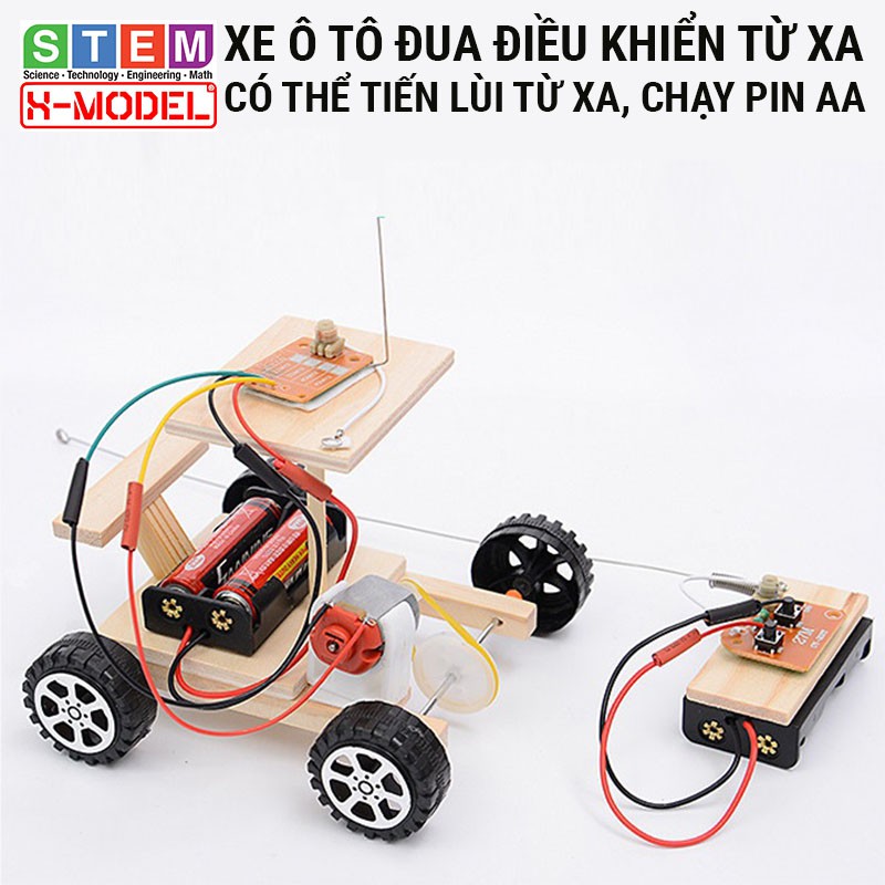 Đồ chơi lắp ráp cho bé Xe đua điều khiển từ xa X-MODEL ST64, Đồ chơi sáng tạo STEM [Giáo dục STEM, STEAM]