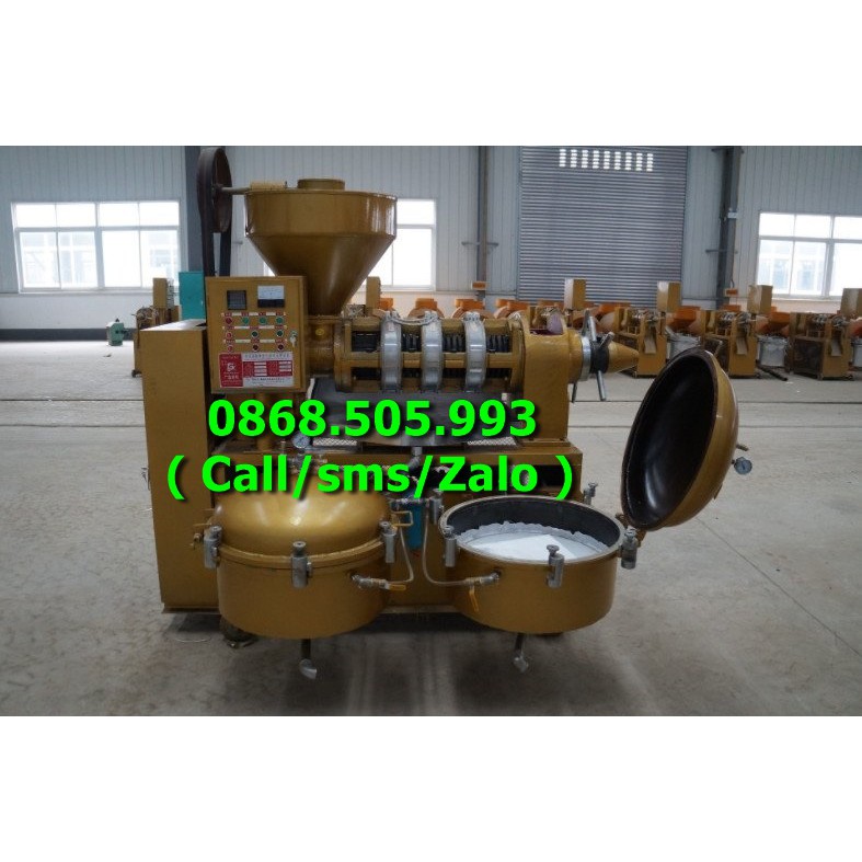Máy ép dầu lạc công nghiệp,máy ép dầu lạc công suất lớn Guangxin YZYX168