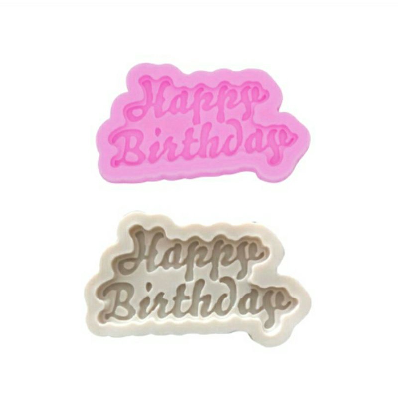 Khuôn chữ Happy Birthday