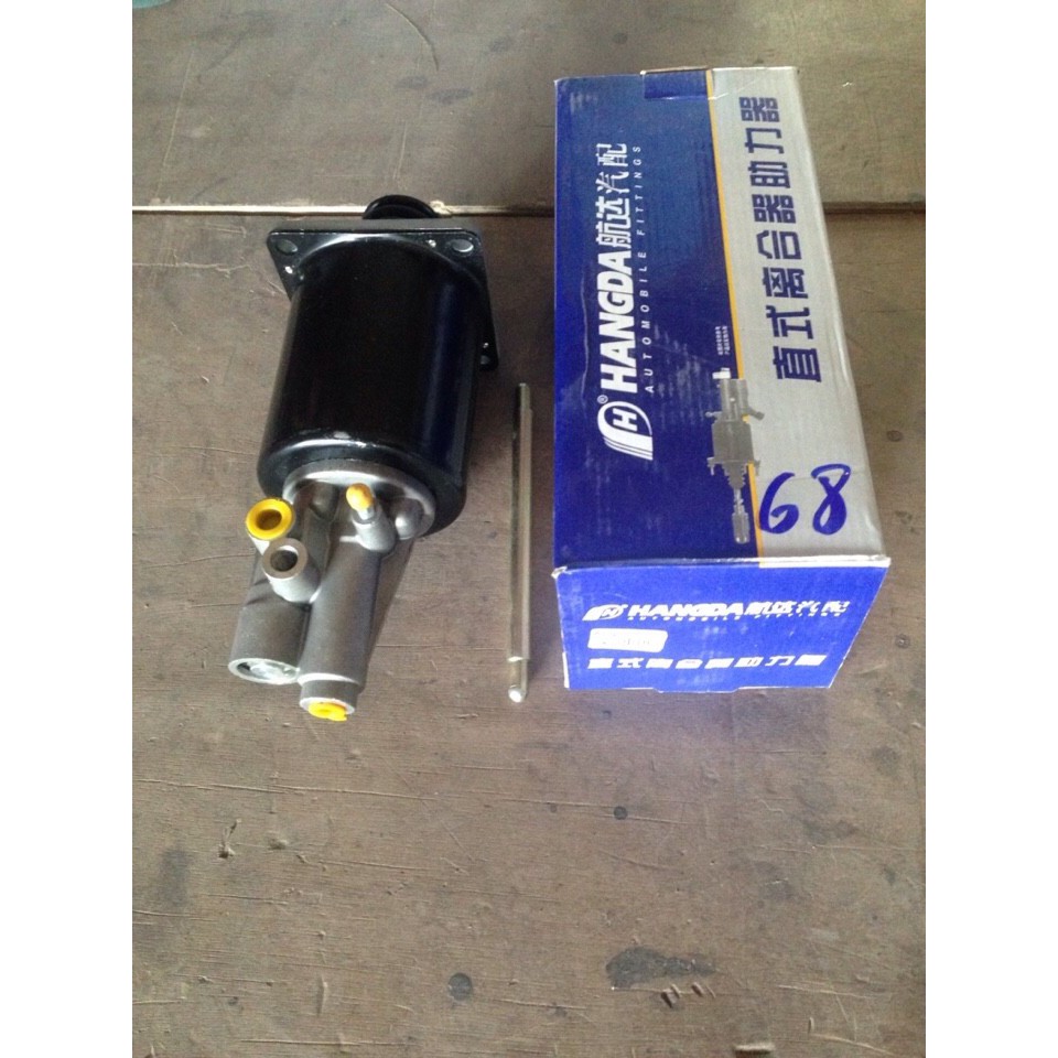 Bầu tổng côn (sạc bô côn) - Xe Howo 371, đường kính 102*4 lỗ bắt tâm lỗ bắt 92, lỗ dầu, lỗ hơi M14*M16, ty rời