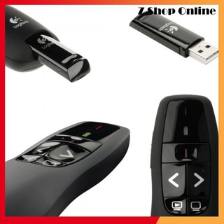 🎁 Bút trình chiếu Logitech R400 , bút chỉ tia laser cho máy chiếu