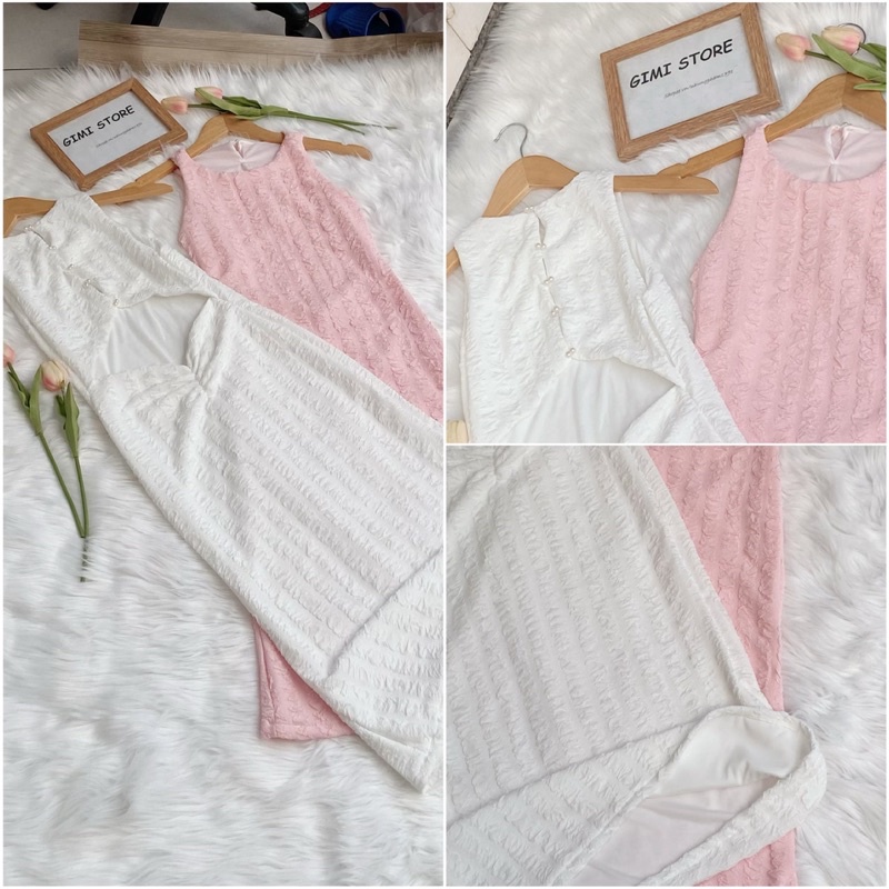 💕[SẴN 4 MÀU] ĐẦM BODY VÁY BODY XỐP KHOÉT LƯNG SEXY 💕GIMI ( Kèm ảnh thật | BigBuy360 - bigbuy360.vn