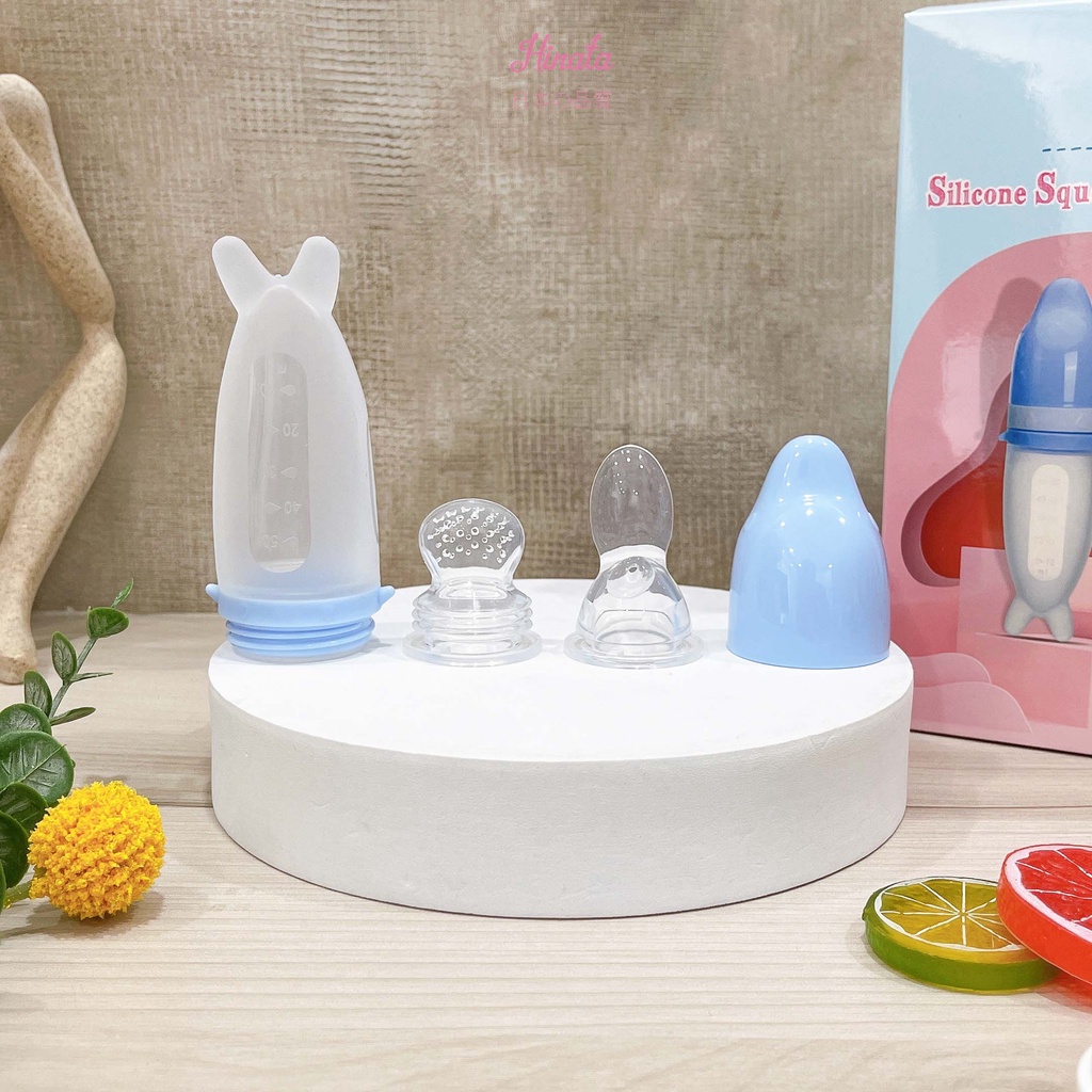 Bình thìa tập ăn dặm cho bé HINATA - Vừa tay cầm thuận tiện cho mẹ sử dụng TG08