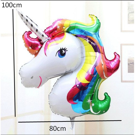 Bong bóng tráng nhôm Pony 7 Size to 1m dễ thương cho bé gái