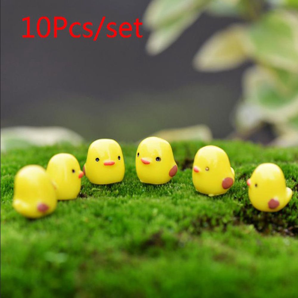 Mô Hình Gà Con Mini Xinh Xắn Trang Trí Tiểu Cảnh