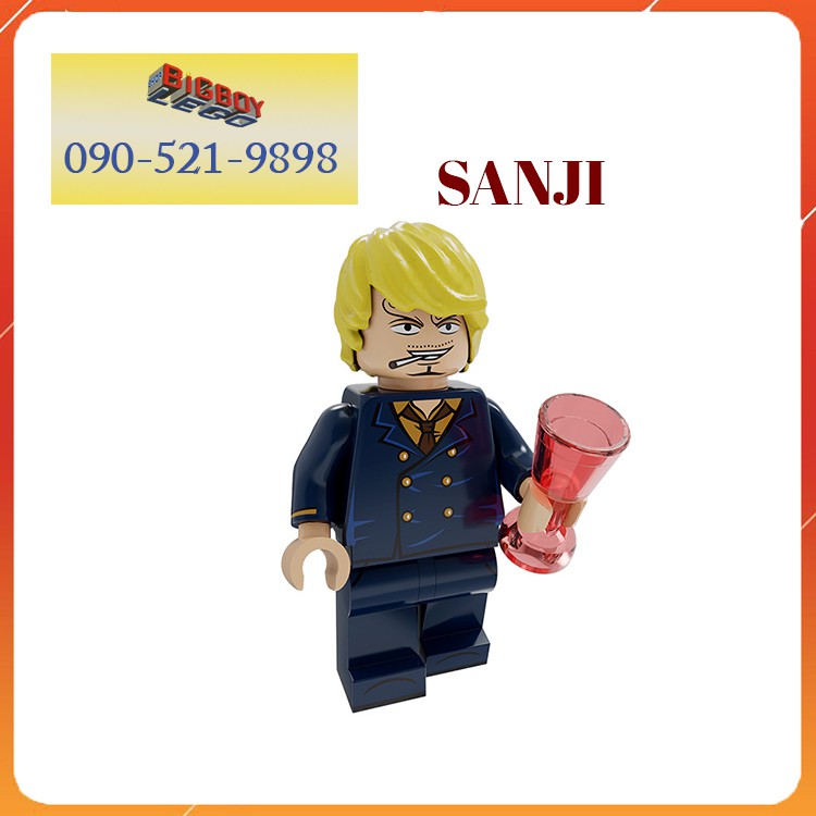 Lego Minifigures One Piece Đảo Hải Tặc - Các Mẫu Nhân Vật Nami Franky Luffy Zoro PG2081