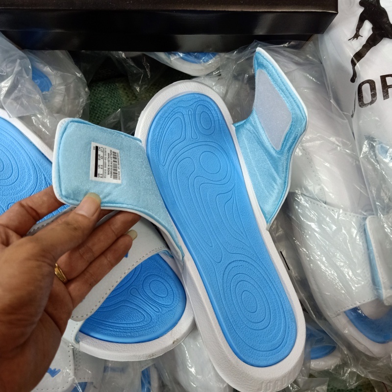 Dép Quai Dán Joran Trắng Xanh Nam Nữ