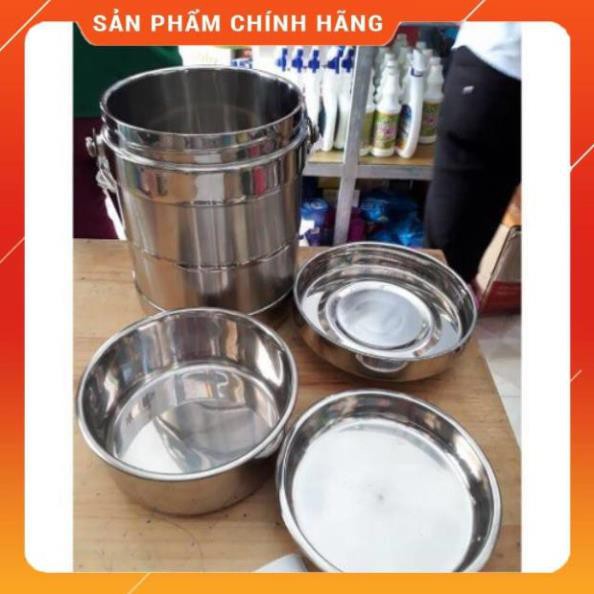 [FreeShip] [Hỏa tốc 1H] CẶP LỒNG INOX 3 TẦNG HÀN QUỐC CAO CẤP Huy Anh