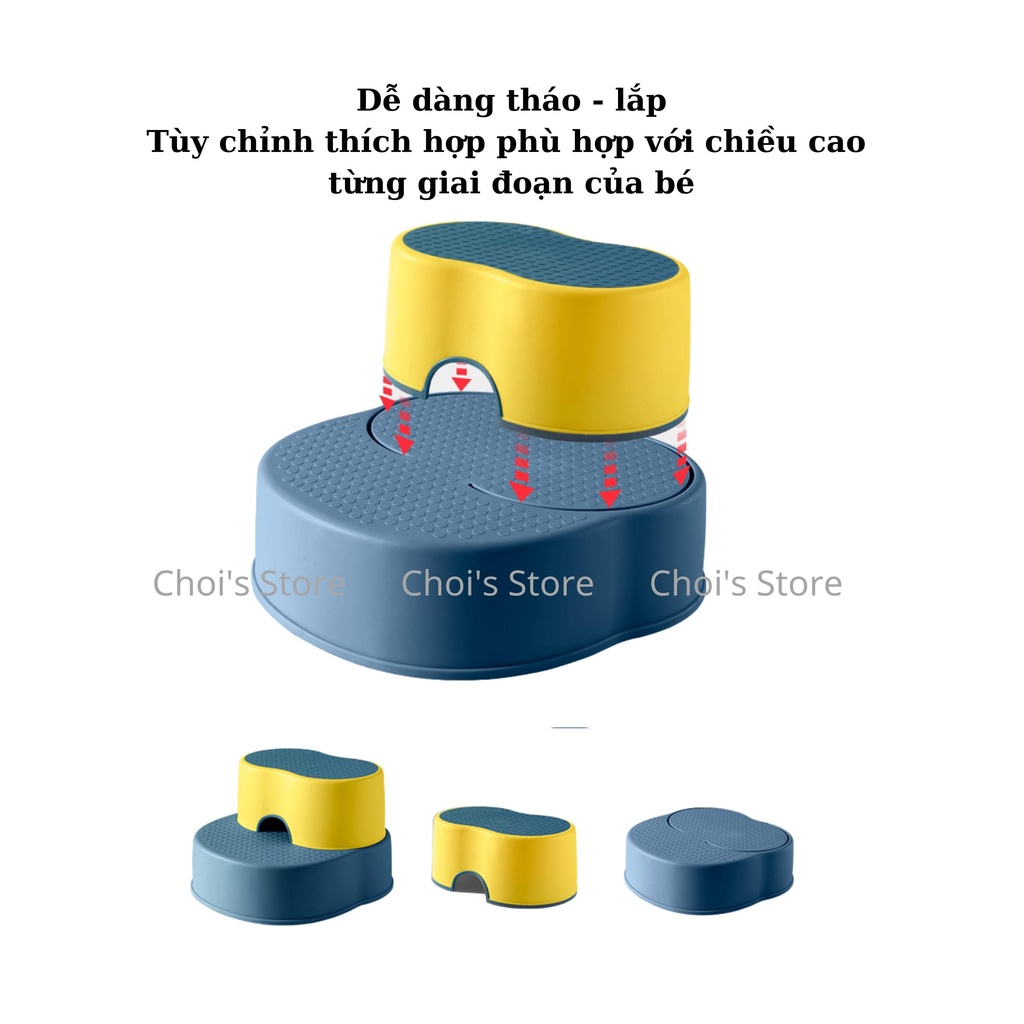 (Hàng cao cấp) Ghế tự lập, Bệ đứng tự lập 2in1 cho bé