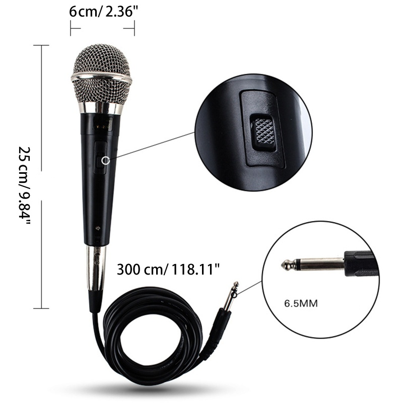 Micro zzz Hát Karaoke Âm Thanh Độ Trung Thực Cao