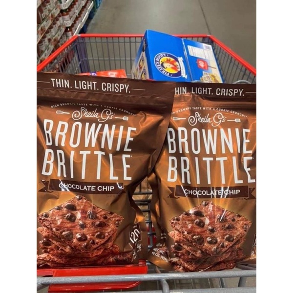 Bánh Brownie Brittle