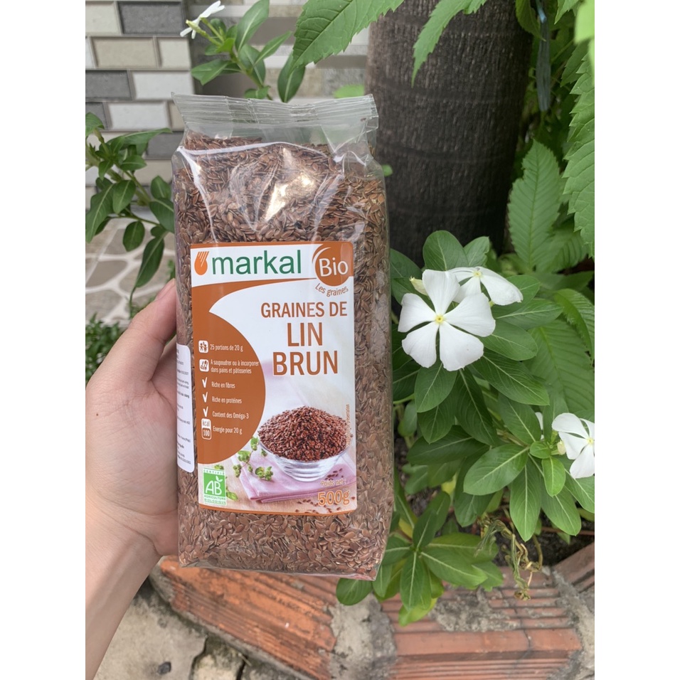 Hạt lanh nâu hữu cơ Markal
