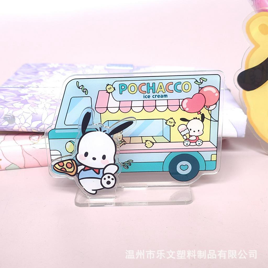 Mô hình standee acrylic Sanrio Gà Rán Cay Ngọt đáng yêu dễ thương để bàn trang trí