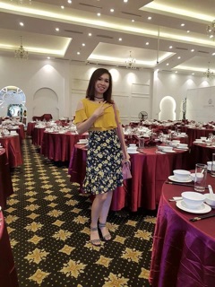Váy voan liền đuôi cá