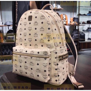BALO McM MÀU KEM SIZE L - SIZE 40