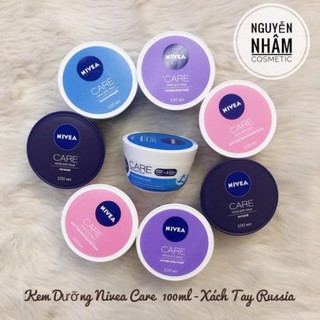 [MẪU MỚI 2019] Kem dưỡng NIVEA CARE dành cho mặt 100ml 🍀 SIÊU CẤP ẨM cho mùa hanh KHÔ