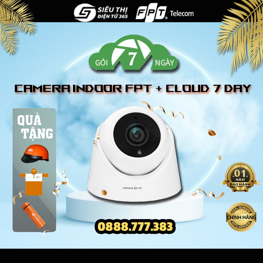 FPT Camera Cảnh Báo Chuyển Động Trong Nhà Chính Hãng + Miễn Phí Gói Cloud [Chỉ Áp Dụng Tại TP.HCM] | BigBuy360 - bigbuy360.vn